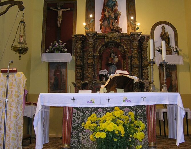Retablo iglesia